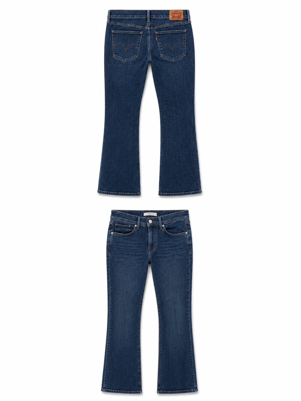 Levi’s Women’s Size 4 Dark Wash Bootcut Jeans Mid Rise Stretch Denim Pants